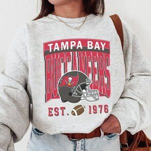 1976 Tampa Bay buccaneers Sweatshirt, Tampa Bay Football Crewneck shirt